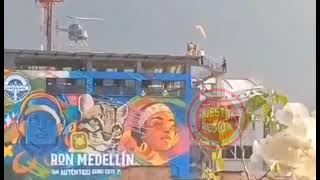 El helicóptero tipo Bell 206 con matrícula HK4810, sufrió un accidente em Medellín.