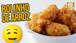 Receita de Bolinho de Arroz Frito - Simples e Fácil