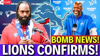 CONFIRMED! LIONS IN BIG DEAL! CLOSED? DETROIT LIONS NEWS