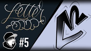 HOW TO DRAW LETTER “E” GRAFFITI | Letter Soup #5