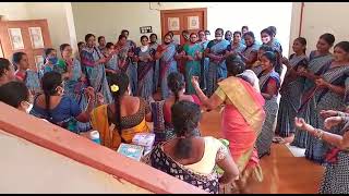 AWWs practice by sector supervisors || preschool pillalu