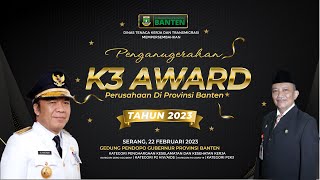 PENGANUGERAHAN PENGHARGAAN K3 AWARD TAHUN 2023