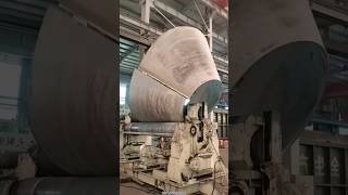 Conical large funnel bending process -Efficient tools and machinery simplify tasks