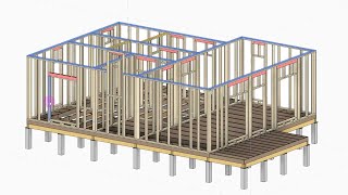 [КУРС] Проектирование КАРКАСНЫХ Домов в REVIT. МОДЕЛИРОВАНИЕ ДЕРЕВЯННОГО КАРКАСА.