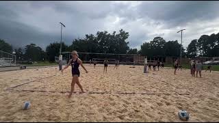 Olivia Zeigler Beach Volleyball Scrimmage