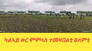 ካልኣይ ዙር ምምላስ ተመዛበልቲ ፀለምቲ።