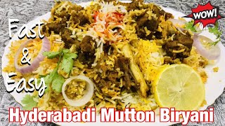 MUTTON BIRYANI RECIPE | MUTTON BIRYANI HYDERABADI | MUTTON BIRYANI BANANE KA TARIKA | MUTTON BIRYANI