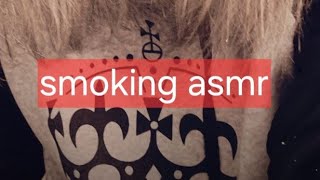 💋 asmr smoking a cigarette & whispering 💋 (requested) #subscribe #asmr