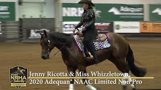 Jenny Ricotta & Miss Whizzletown 2020 Adequan North American Affiliate Championship Limited Non Pro