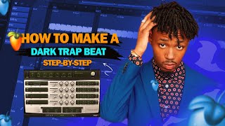 HOW TO MAKE A DARK TRAP BEAT LIKE Metro Boomin FL STUDIO 🔥