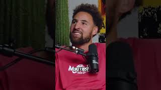 Klay Thompson REGRETS trash-talking Devin Booker (via @podcastpshow) #nba #shorts