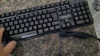 teclado knup obrigado finaciadora Ivani