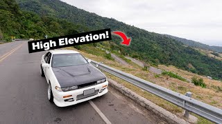 800hp Modified JDM Car Loses Control on Dangerous Mountain Road! 😱