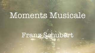 Moments Musicale/Franz Schubert