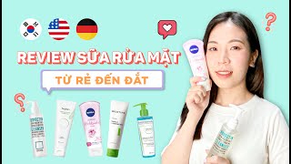 SEOULISTA | REVIEW SỮA RỬA MẶT TỪ RẺ ĐẾN ĐẮT TỪ ĐỨC, HÀN VÀ MỸ | NIVEA, BEPLAIN, ROVECTIN, MEDATURE