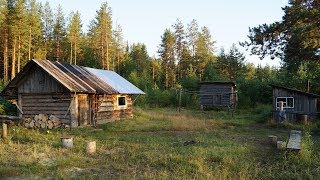 Восемь дней в тайге. Одиночный поход по северной реке. Лесная изба | часть 1