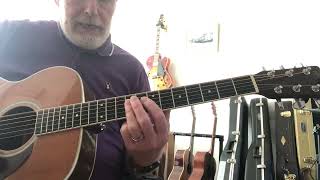 E blues using triads by Max Milligan