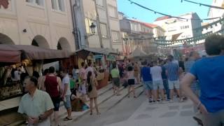 Feira Medieval de Noia 2016, paseando por la Feria Medieval