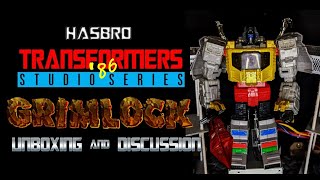 Hasbro Transformers Studio Series 86: Grimlock Unboxing/Discussion