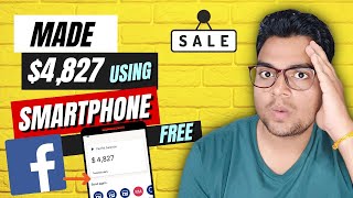 $4,827 SALE Using Affiliate Marketing FROM SmartPhone FREE 2023 | In HINDI | By Affiliate Master