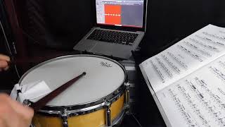 Solo 15 from "The All-American Drummer" Charley Wilcoxon 112bpm