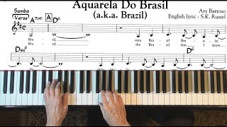 Tutorial - Aquarela Do Brasil a.k.a. Brazil - Ary Barroso