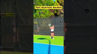 When do you attack in tennis? #sport #tennis #shorts