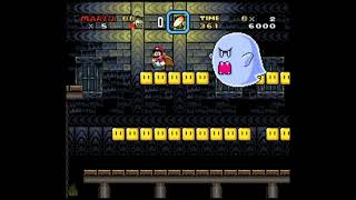 Vanilla Ghost House Walkthrough (Cape Method) - Super Mario World 100% Walkthrough