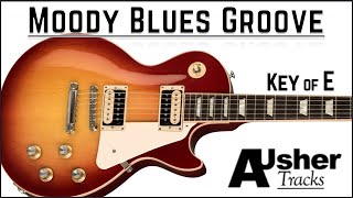 Moody Slow Blues Groove in E | Guitar Backing Track