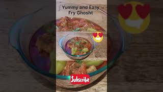 Fry Gosht Recipe