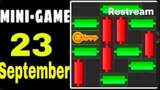 Hamster combat mini-Game for 23rd September Monday