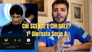 SERIE A - 1ª GIORNATA | Chi SCENDE e chi SALE? Top&Flop