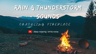 Rain & Thunderstorm Sounds | Relaxing Music For 6 Hours.#rainthundersounds  #youtubefeeds #music