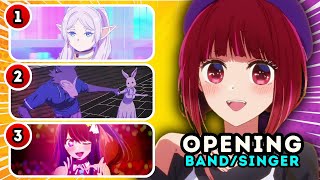 🎵 Save One Anime Song for each Singers & Bands 🔥 Anime Quiz | Part 2