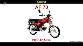 Osaka Motorcycle Price in Pakistan | wheelers.pk