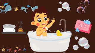 Time to Take a Bath (This is the Way we take our Bath)Nursery Rhymes,Bathtime Song,Preschoollearning