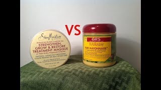 #81 The replacements Protein Deep Conditioners Shea Moisture JBCO vs. ORS Hair Mayonnaise