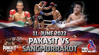 Muay Thai Fight from Pakasit - Baw VS Sangmorrakot at Phetchbuncha Stadium 🇹🇭