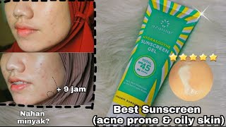 REVIEW SUNSCREEN AZARINE HYDRASOOTHE GEL (Oily & Acne Prone Skin)