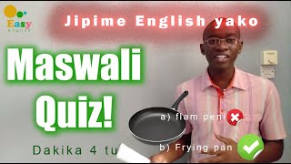 Watu wachache wanaweza English kujibu haya maswali 10+, Jifunze Kiingereza | Tenses & Phrases