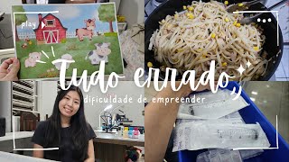 TUDO DANDO ERRADO - OS PERRENGUES DE UMA EMPREENDEDORA - VLOGÃO DA LELÊ | Hi Lelê