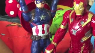 ♥Spiderman vs Venom Marvel Superheroes Avengers Captain America Iron Man Egg Surprise Toys Kids Vide