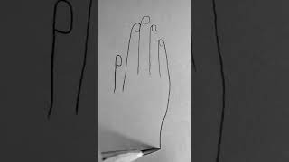 Drawing hand | pencil art trick #pencilart #artforkids #artvideo #kidsart #pencildrawing