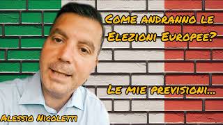 Le mie previsioni sulle elezioni europee...