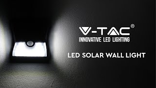 V-TAC LED Solar Wall Lights