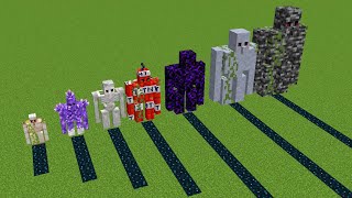 which armor is strongest?all mobs generate supersculk