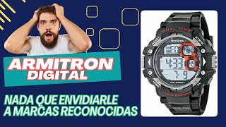 MIRA ESTE RELOJ ARMITRON DIGITAL WR330FT MD1384