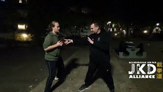 JKD´s One inch Punch - Sifu Rickard is put to the test!  #ScandinavianJKDAlliance #oneinchpunch