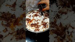 💢Biryani with leftover chicken curry|Dum biryani with leftover chicken #shorts #youtubeshorts #viral