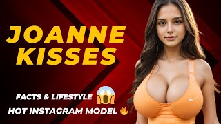 JOANNE KISSES AMERICAN MODEL AND SOCIAL MEDIA INFLUENCER || HOTEST INSTAGRAM MODEL🔥#model #instagram